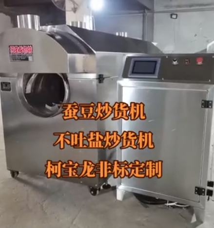 專業(yè)蠶豆炒貨機(jī)，不吐鹽炒貨機(jī)，非標(biāo)定制